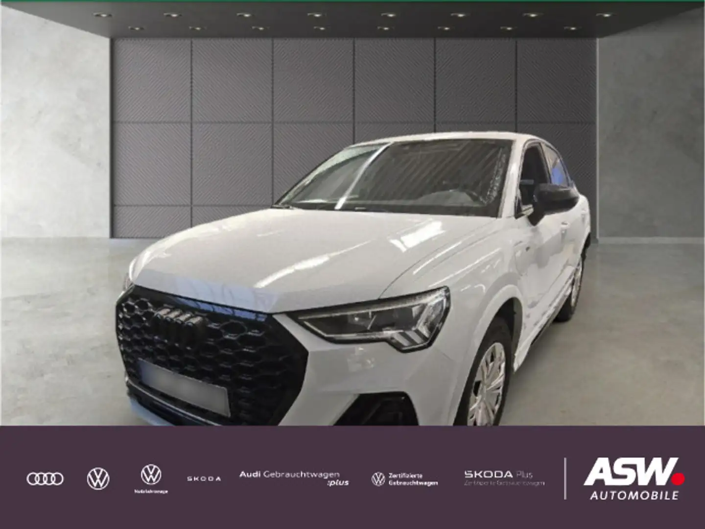Audi Q3 S line 45TFSI e Stroni LED Navi RFK Weiß - 1