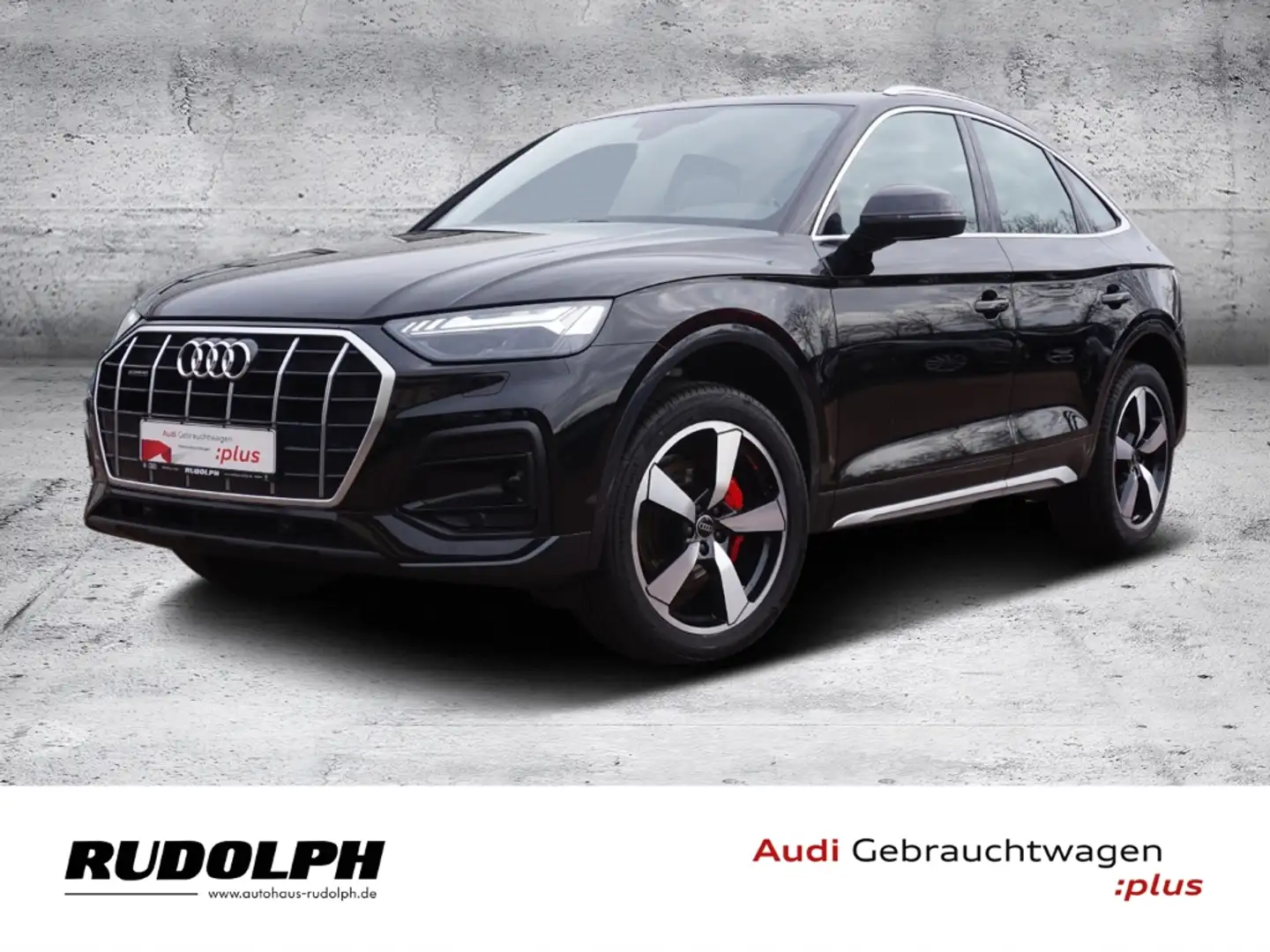 Audi Q5 Sportback advanced 40 TFSI qu. Matrix ACC AHK LEDE Schwarz - 2