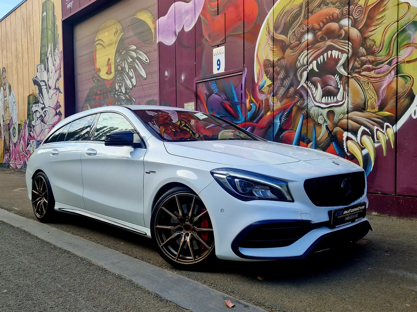 Mercedes-Benz CLA 45 AMG AMG CLA 45 4Matic Shooting Brake AMG Blanc - 2
