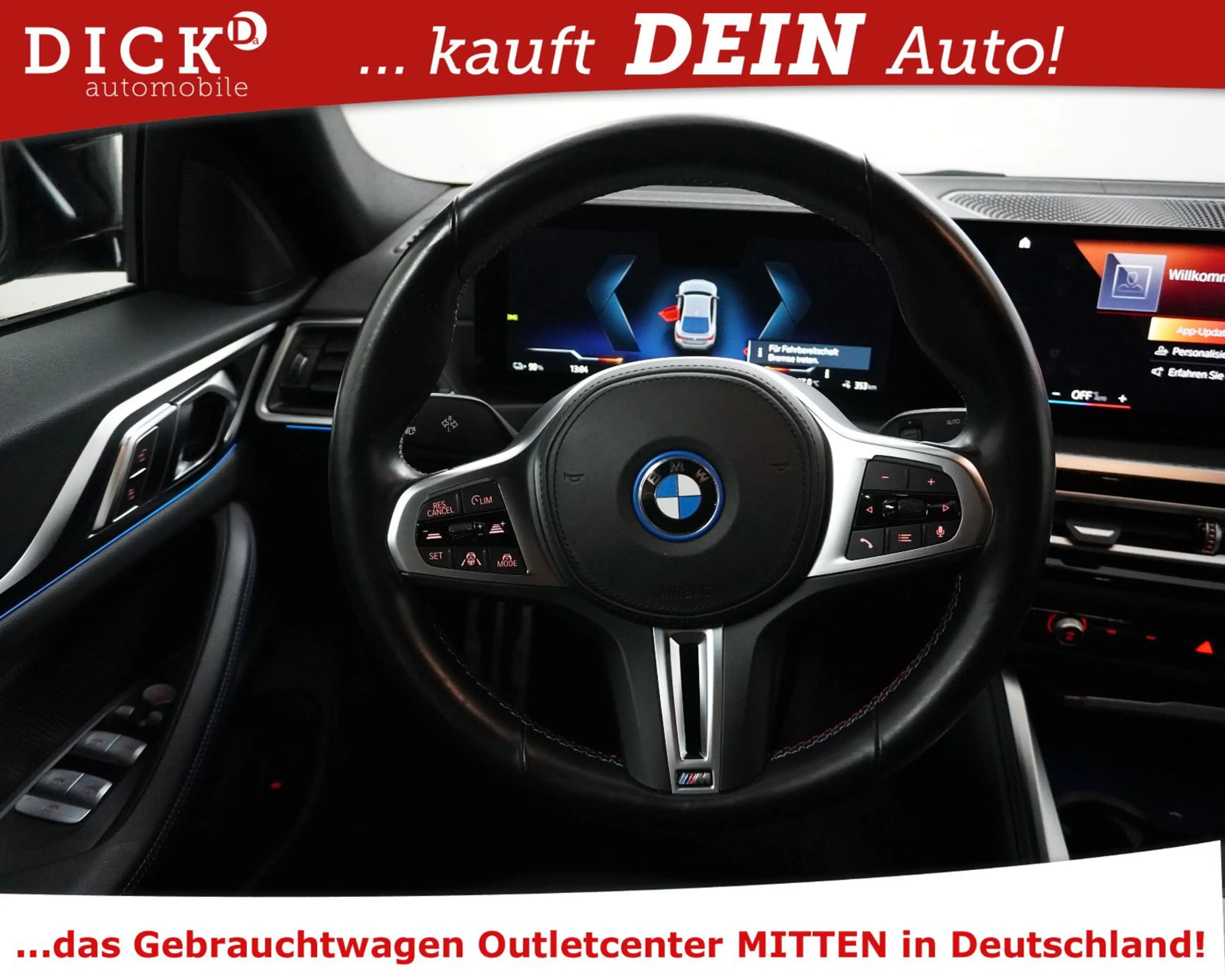 BMW i4 GC M50 M Sport PRO SHADO+MEMO+360+PROF+ACC+19 — photo 15