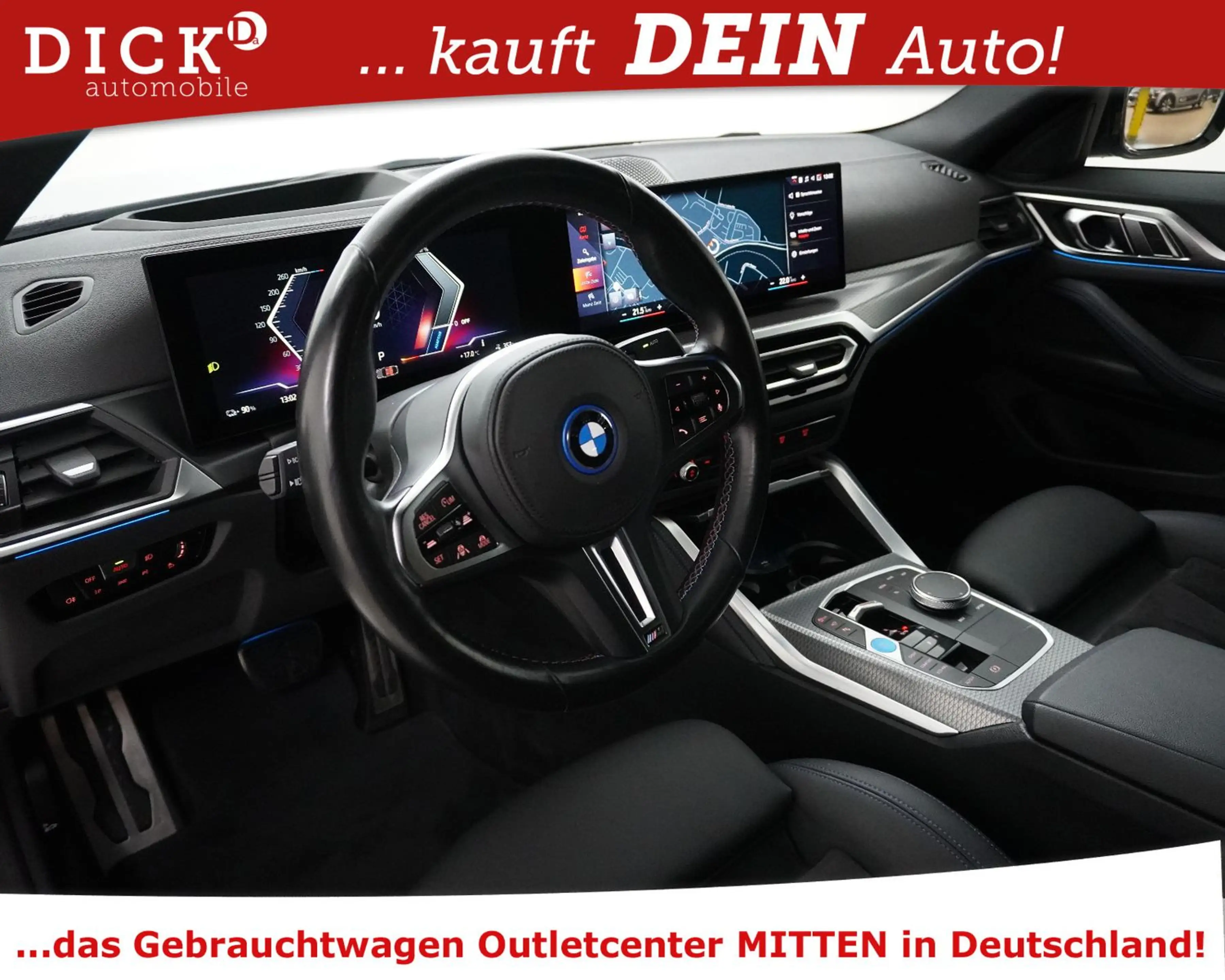 BMW i4 GC M50 M Sport PRO SHADO+MEMO+360+PROF+ACC+19 — photo 10