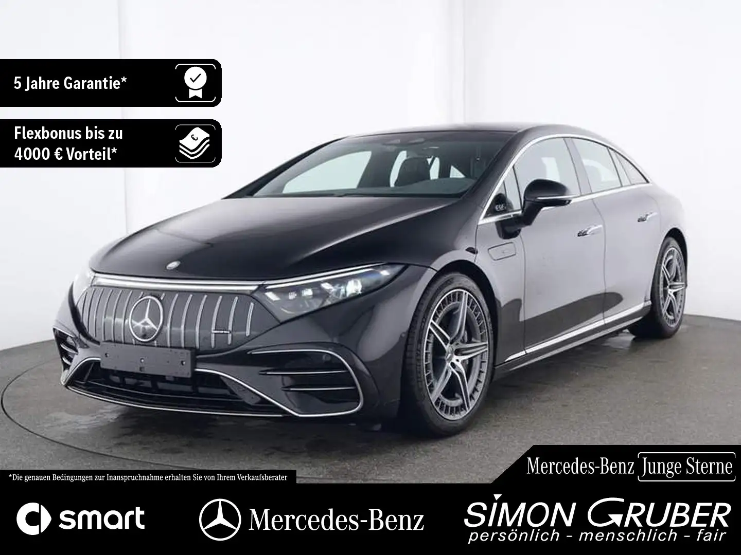 Mercedes-Benz EQS 53 4M+ AMG Fond+ Massage Sitzklima Mod 24 Schwarz - 1
