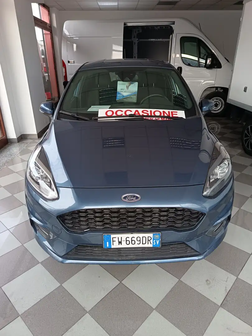 Ford Fiesta Fiesta 1.0 Ecoboost 100 CV 5 porte ST-Line Blau - 1