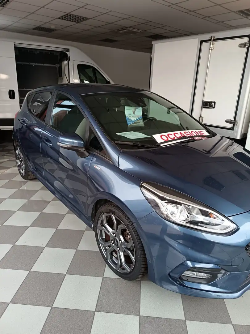 Ford Fiesta Fiesta 1.0 Ecoboost 100 CV 5 porte ST-Line Blau - 2