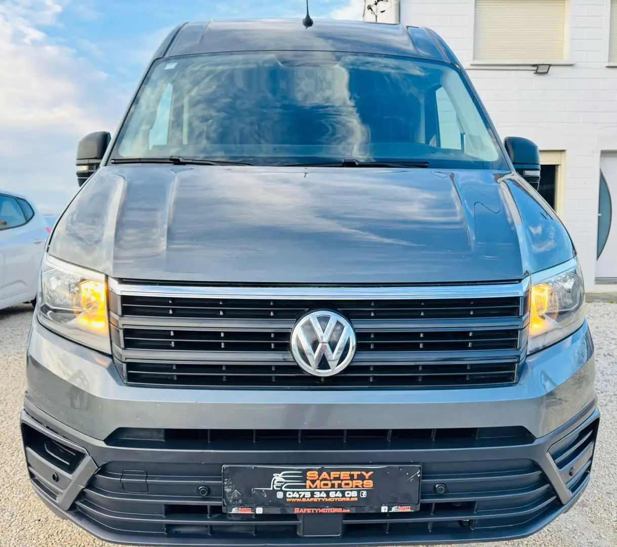 Volkswagen Crafter L2 H1 utilitaire 3 places2.0TDI 35 FWD garantie Gris - 2