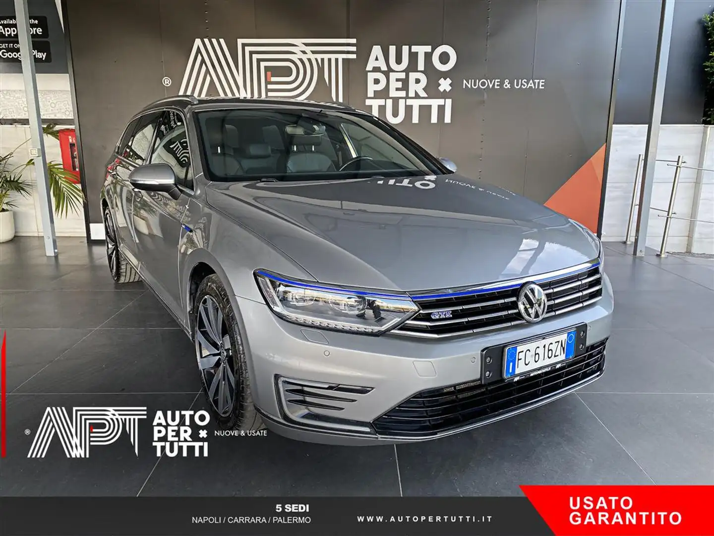 Volkswagen Passat Variant Passat Variant 1.4 GTE plug-in-hybrid dsg Argento - 2