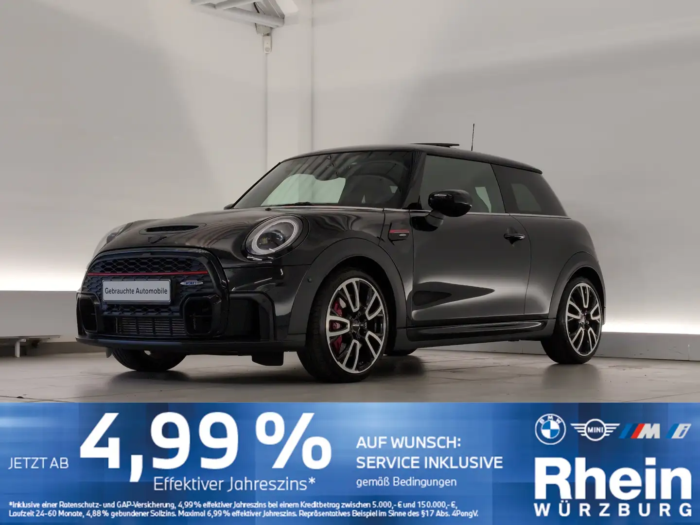 MINI John Cooper Works 3-Türer LED/Pano/DAB LED/Pano/DAB Schwarz - 1