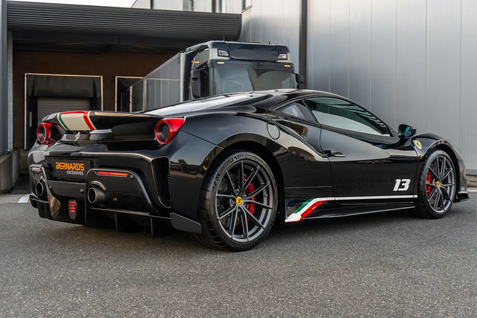 Ferrari 488 Pista Piloti - Nero Daytona - Tailor Made - Origin Zwart - 2