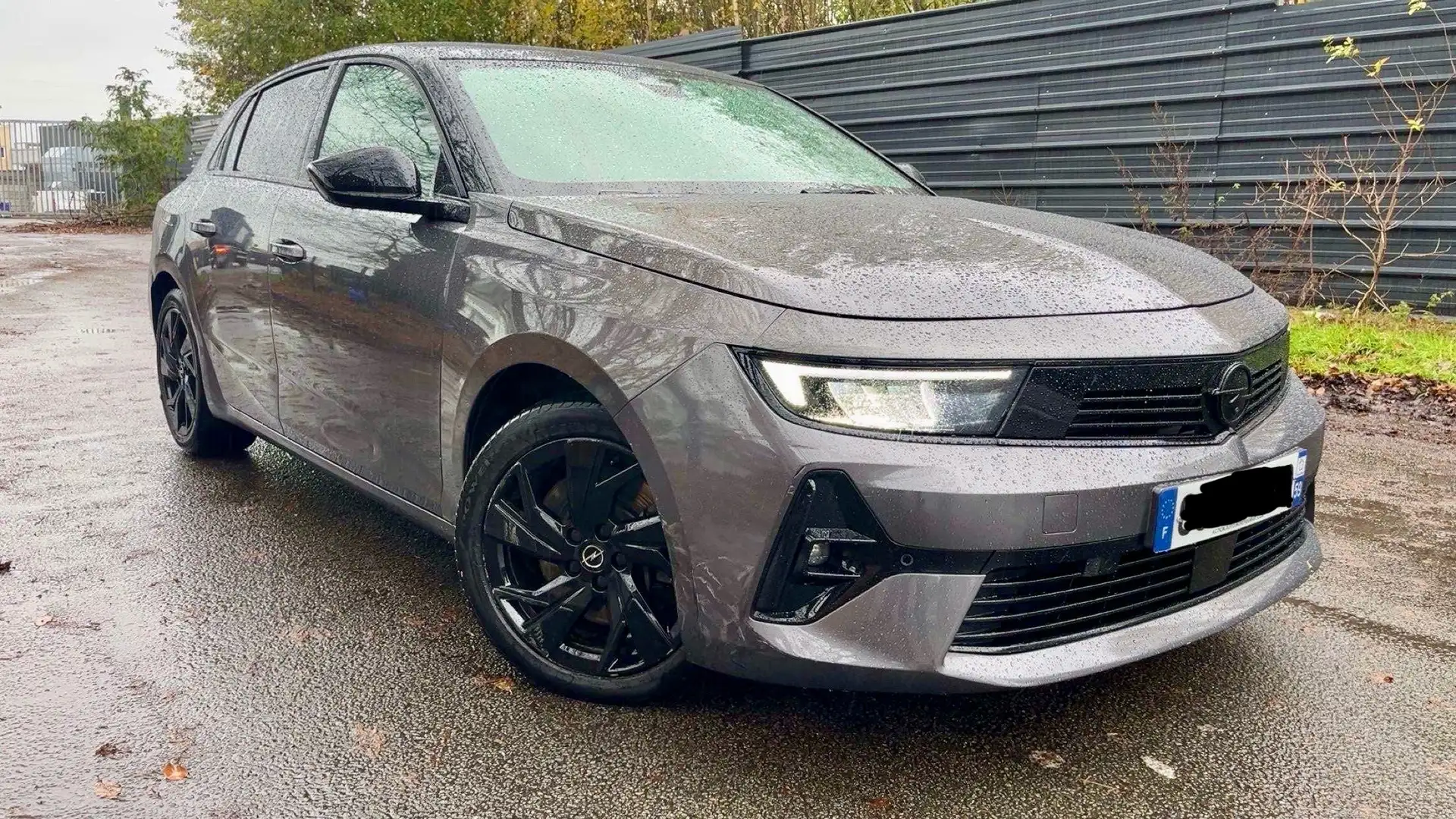 Opel Astra 1.6 Turbo 180 CH Hybride GS-LINE Gris - 2