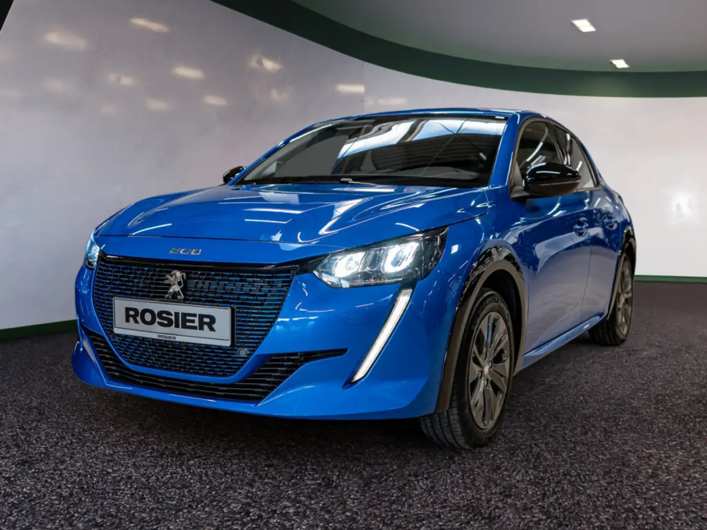 Peugeot e-208 Allure Pack Elektro 136 LED KAMERA SHZ Bleu - 2