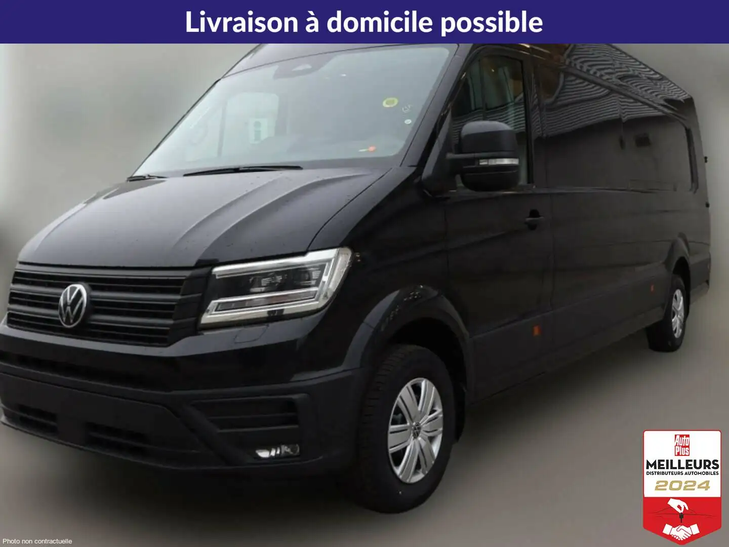 Volkswagen Crafter CRAFTER 35 Fourgon L5H3 4490 mm 2.0 TDI 177 hp Aut Blanc - 2