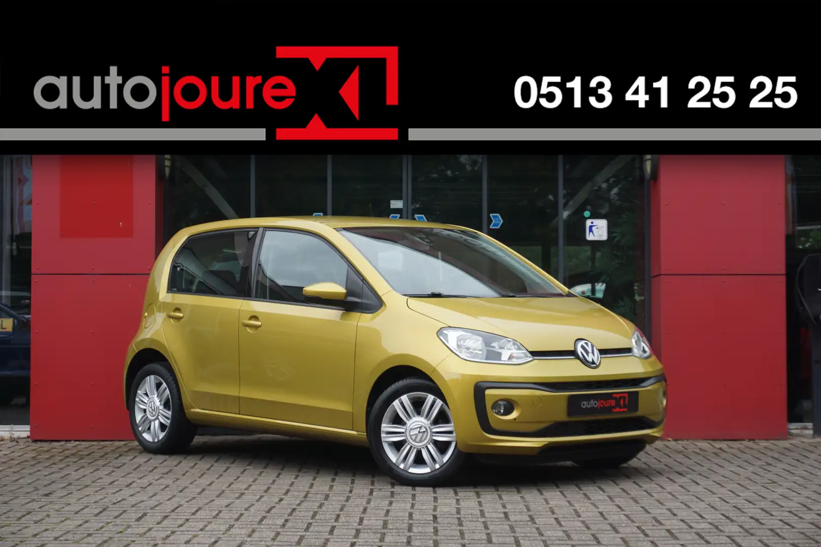 Volkswagen up! 1.0 BMT high up! | Origineel NL | 1ste eigenaar | Geel - 1