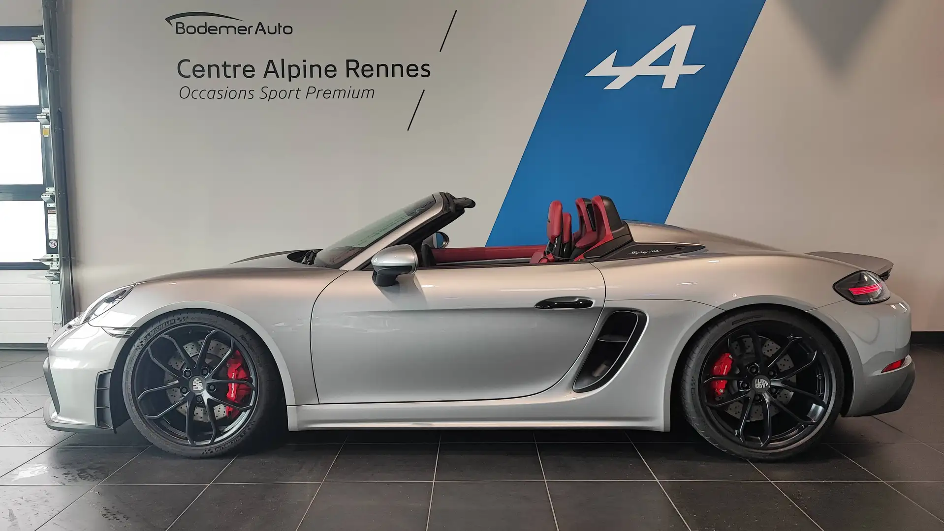 Porsche 718 Spyder 718 Spyder 4.0i 420 ch PDK Grau - 2