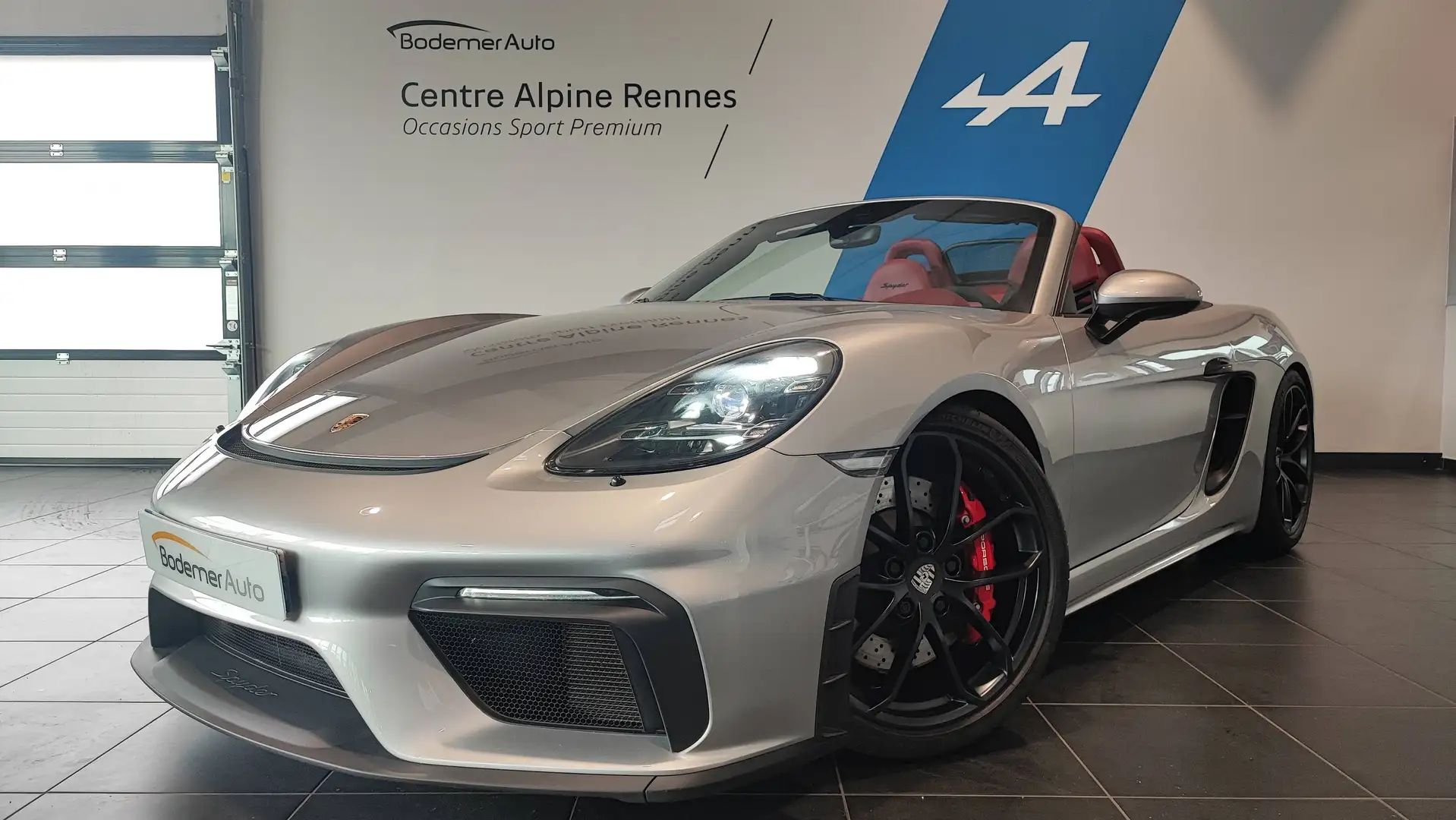 Porsche 718 Spyder 718 Spyder 4.0i 420 ch PDK Grau - 1