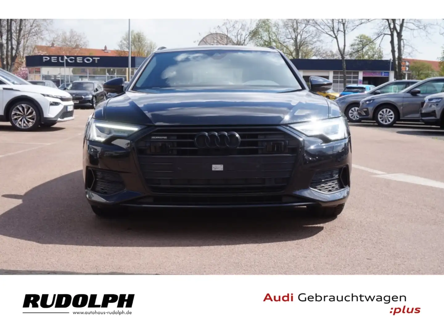Audi A6 Avant 50 TDI S line qu. ACC Matrix StandHZG  Leder Noir - 2
