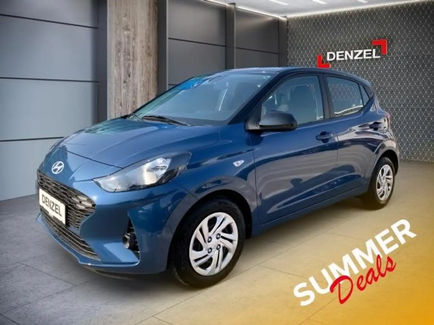 Hyundai i10 GO 1,0 MT Blau - 1