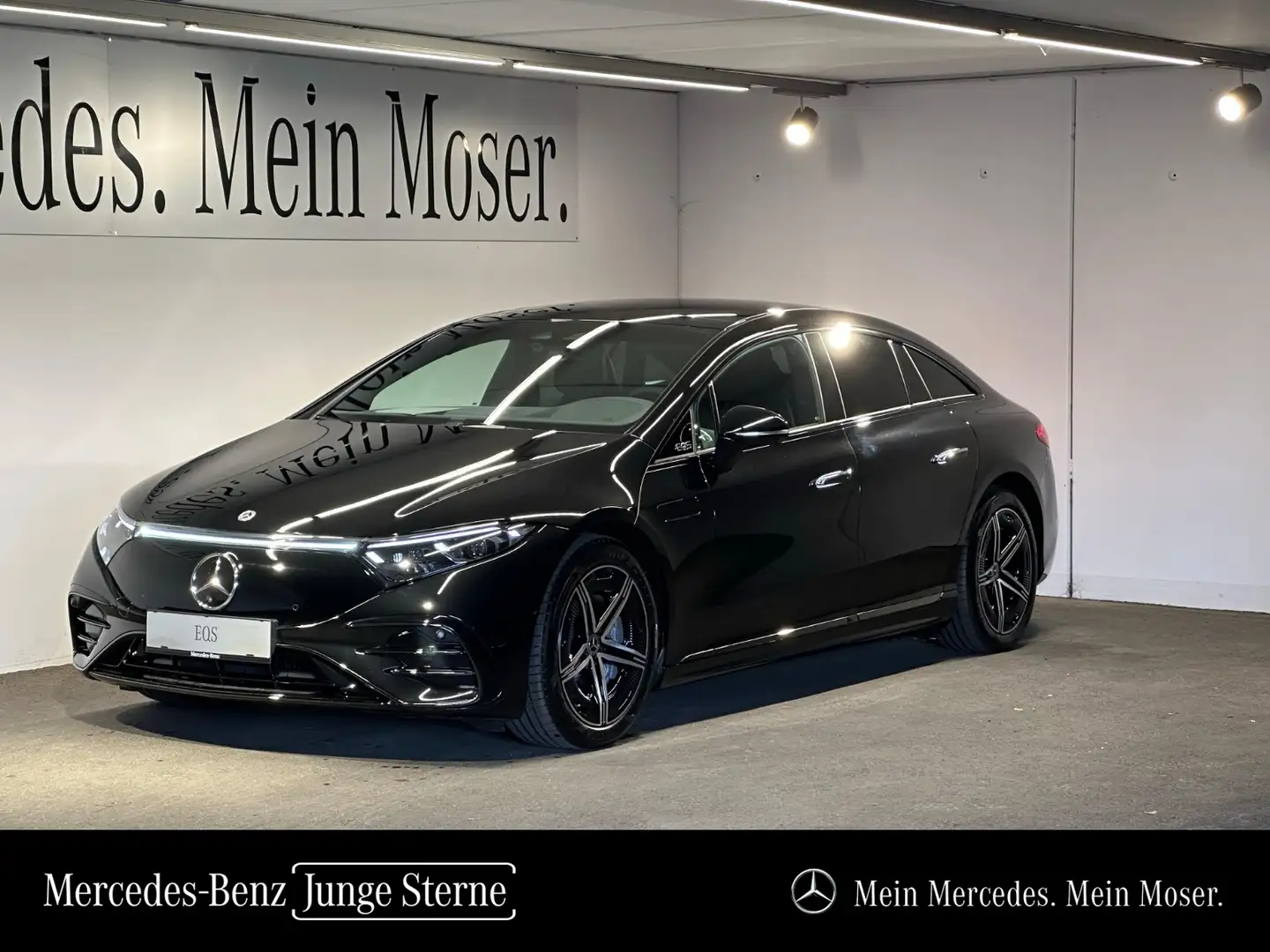 Mercedes-Benz EQS 580 4MATIC AMG Line Noir - 1