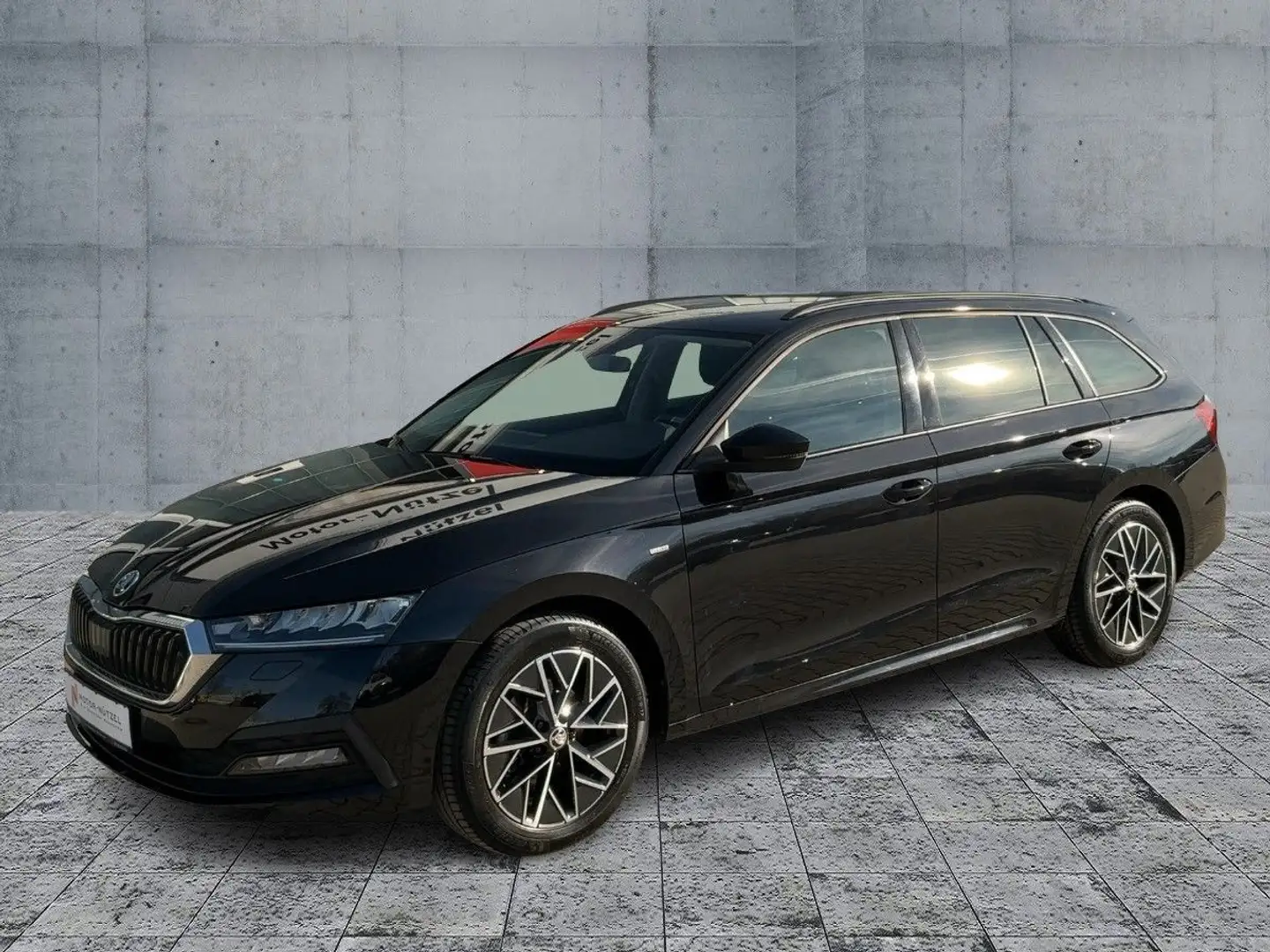 Skoda Octavia Combi 2.0 TDI CLEVER LED+NAV+SHZ+RFK+AHK Schwarz - 2