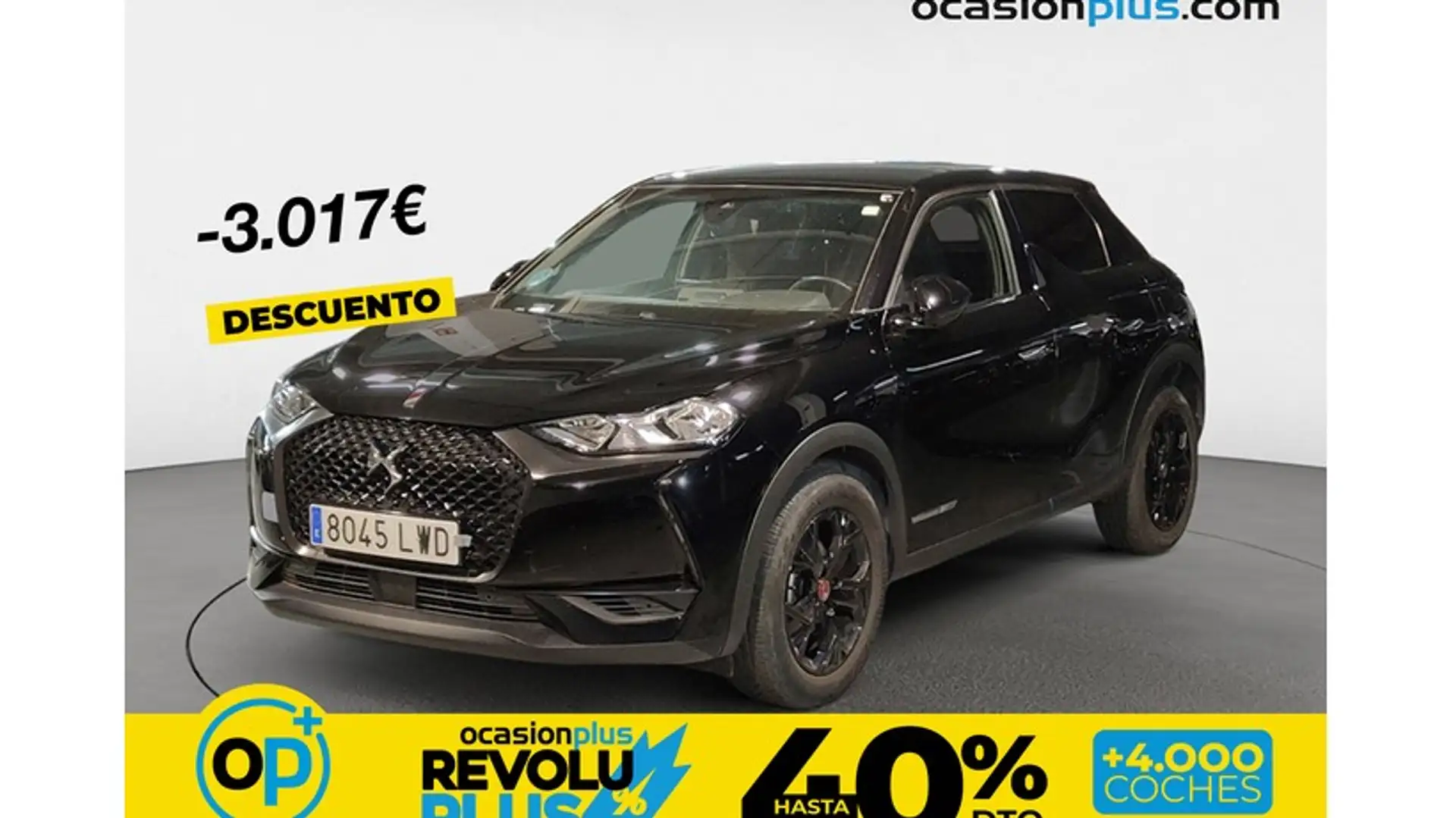 DS Automobiles DS 3 Crossback BlueHDi Performance Line 110 Negro - 1