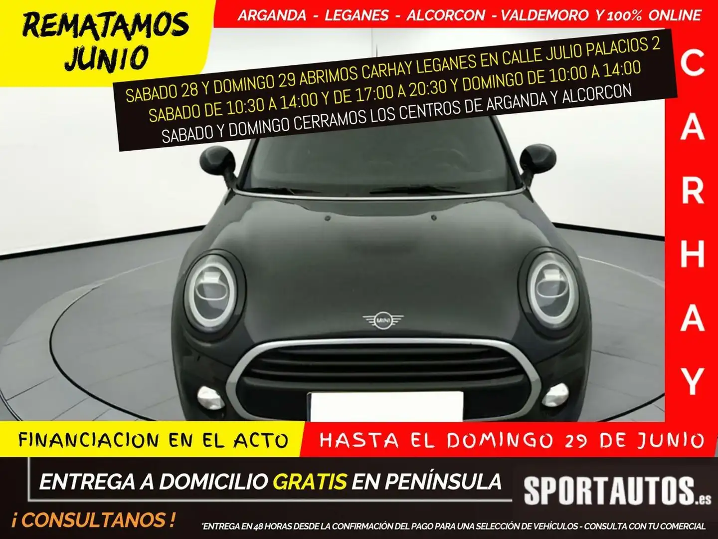 MINI Cooper 1.5  OPF 136CV NAVI Negro - 1
