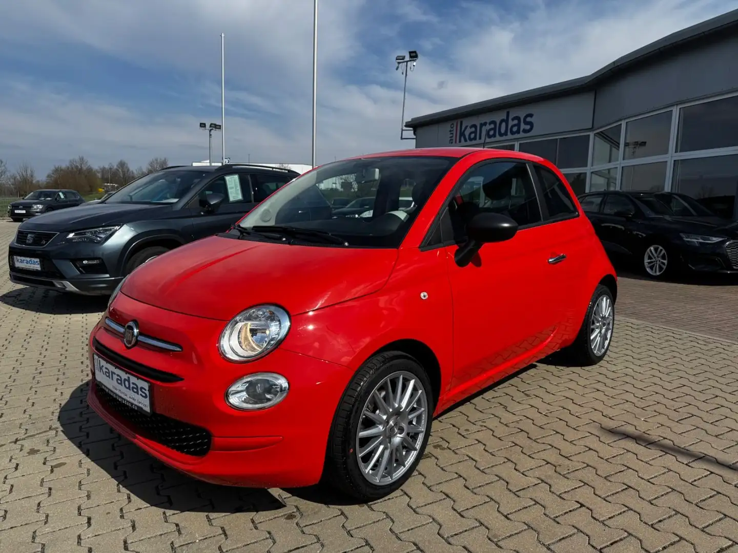 Fiat 500 Cult Mild Hybrid 27.837 KM/SR auf Alu neu Orange - 1