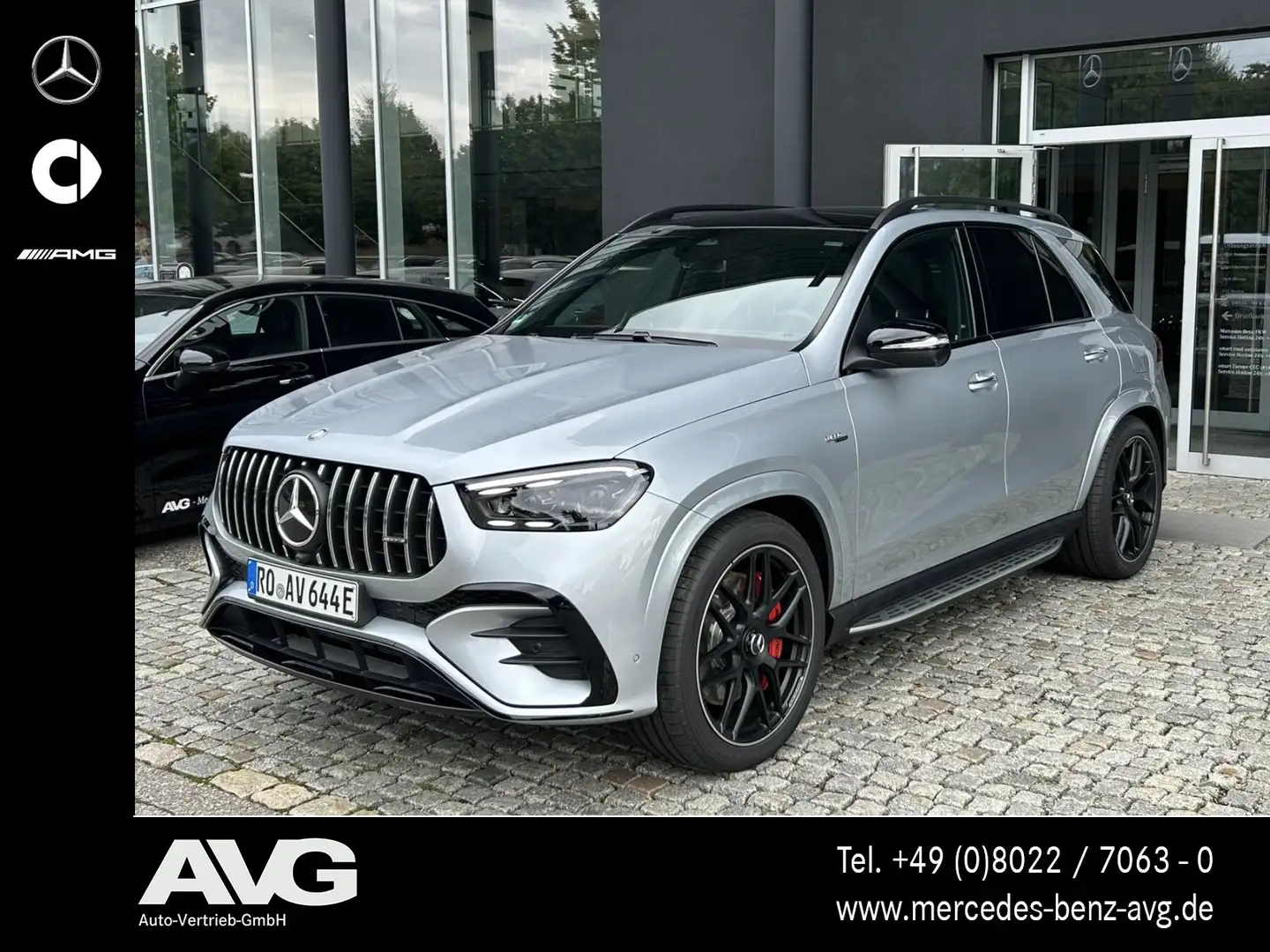 Mercedes-Benz GLE 53 AMG GLE 53 HYBRID 4M+ Premium+ Pano Sound HuD Night Plateado - 1