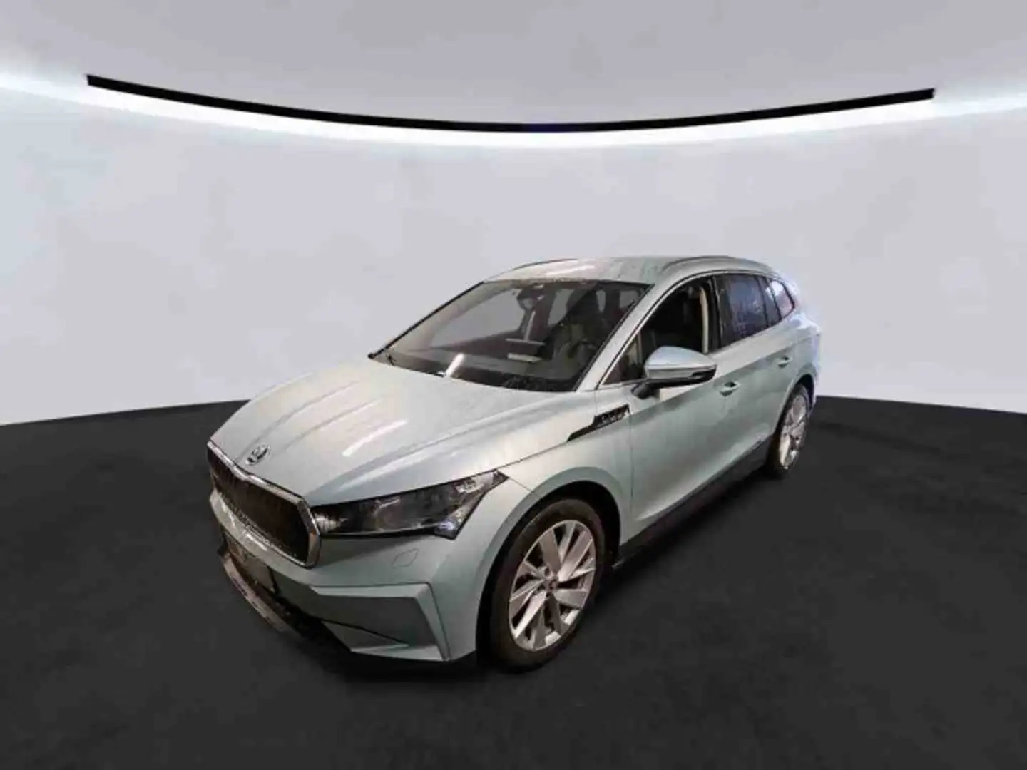 Skoda Enyaq iV electric 80Suite LED Navi RFK LEDER AHK Silber - 1
