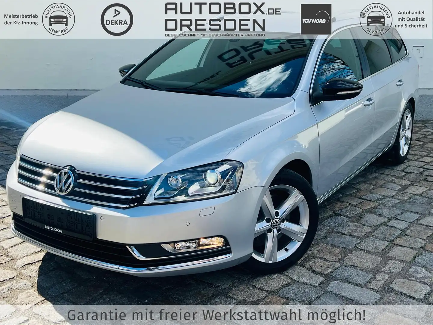 Volkswagen Passat Variant 1.4 TSI DSG Business +NAVI+XENON+ Silber - 1