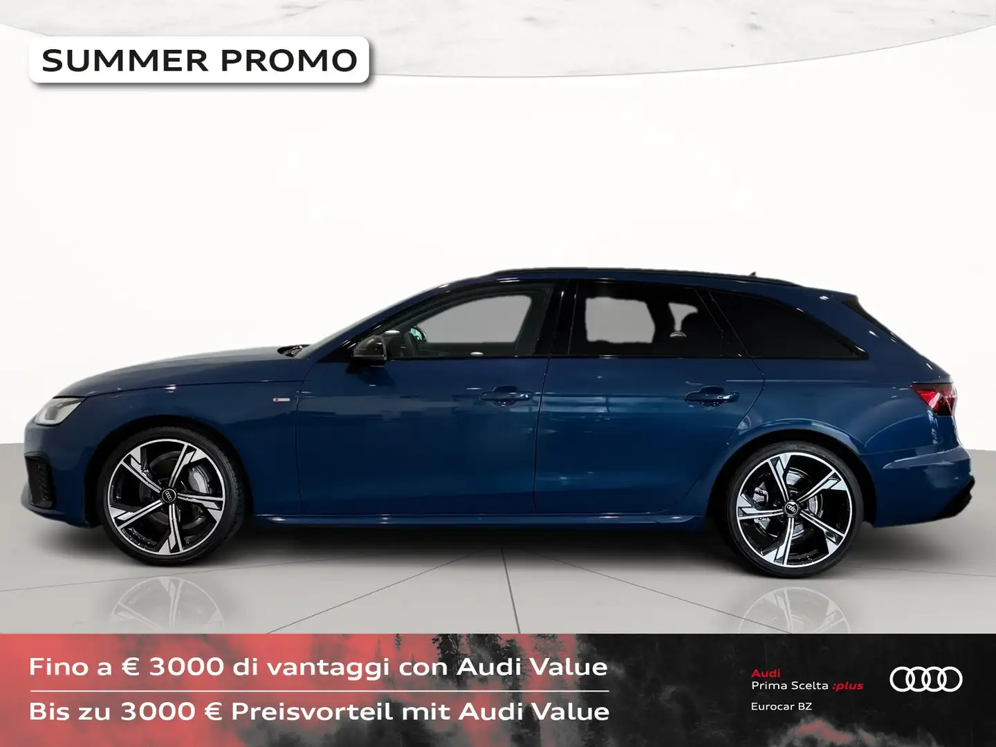 Audi A4 avant 40 2.0 tdi mhev s line edition quattro 204cv Albastru - 2