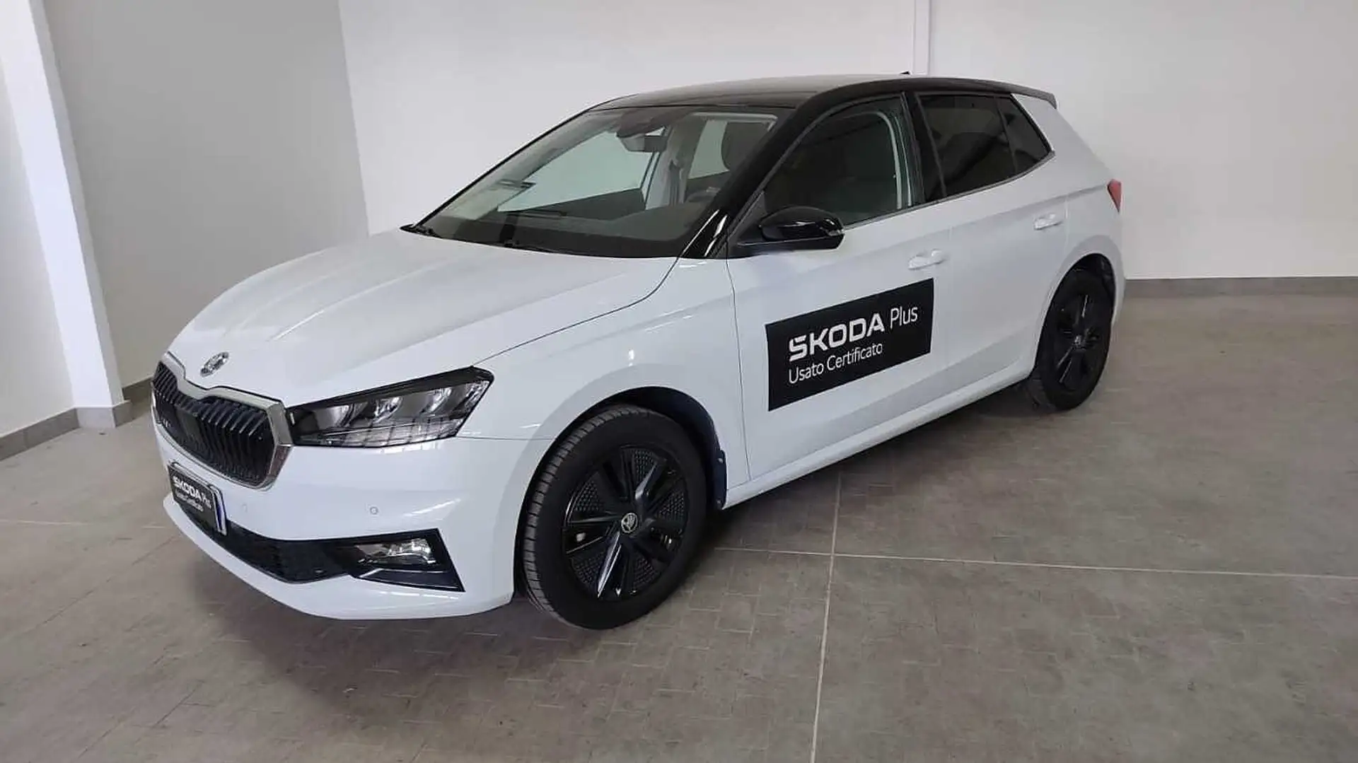 Skoda Fabia 4ª serie 1.0 TSI EVO 95 CV Style Bianco - 2