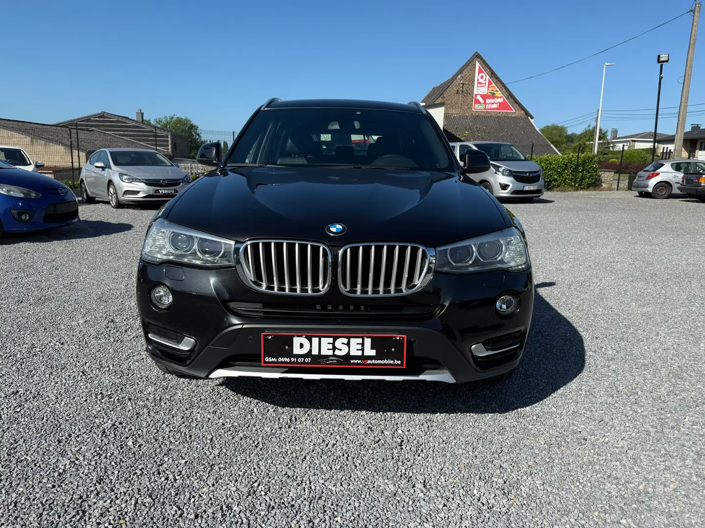 BMW X3 2000CC D 150CV S-DRIVE AUTOMATIQUE 2015 GARANTIE!! Noir - 2