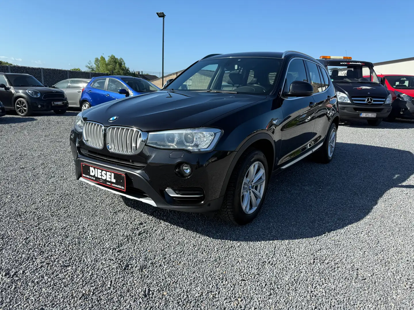 BMW X3 2000CC D 150CV S-DRIVE AUTOMATIQUE 2015 GARANTIE!! Noir - 1