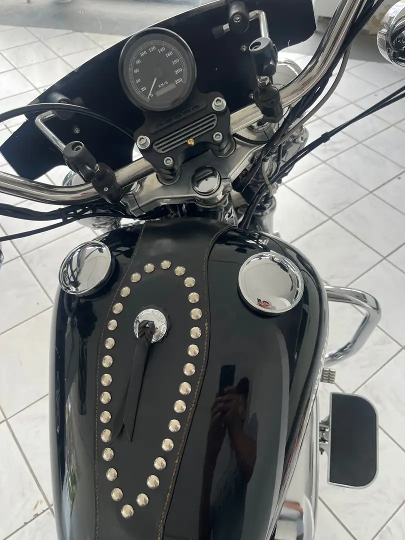 Harley-Davidson Sportster 883 California Police Look Zwart - 1