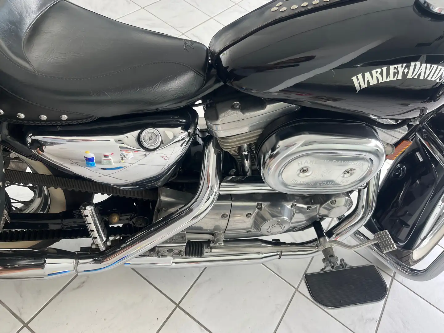 Harley-Davidson Sportster 883 California Police Look Zwart - 2