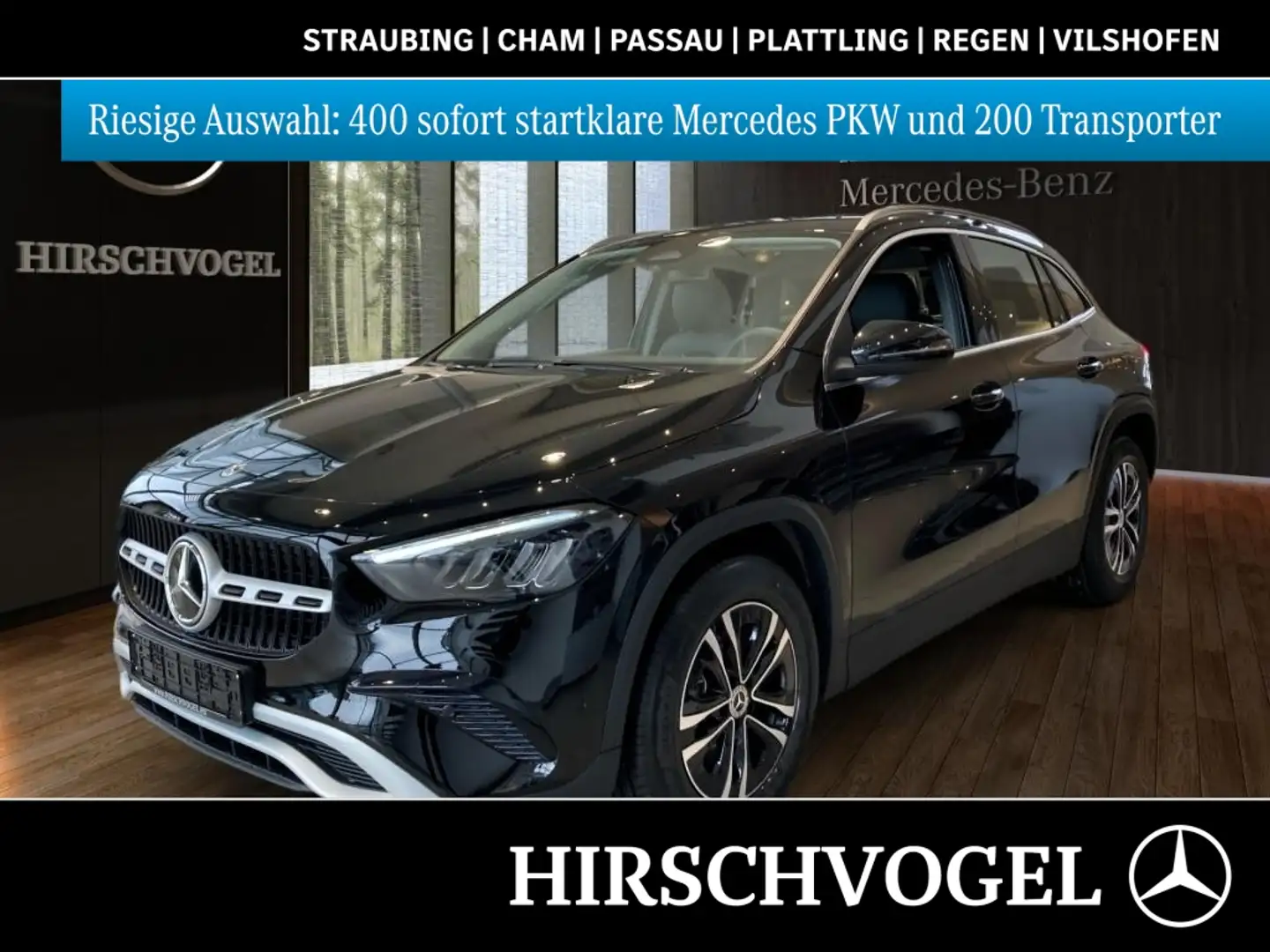 Mercedes-Benz GLA 180 AHK+MBUX+Navi-Pr.+LED+Kam+PDC+SHZ+7G-DCT Schwarz - 1