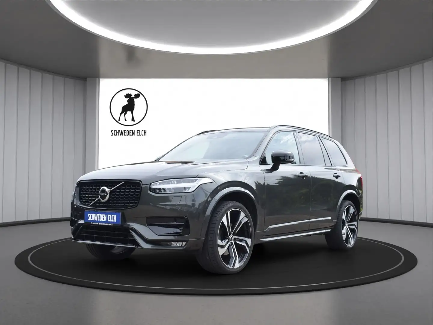 Volvo XC90 B5 AWD R-DESIGN+SHZG+PANO+AHK+BLIS+ACC+CAM Grau - 1