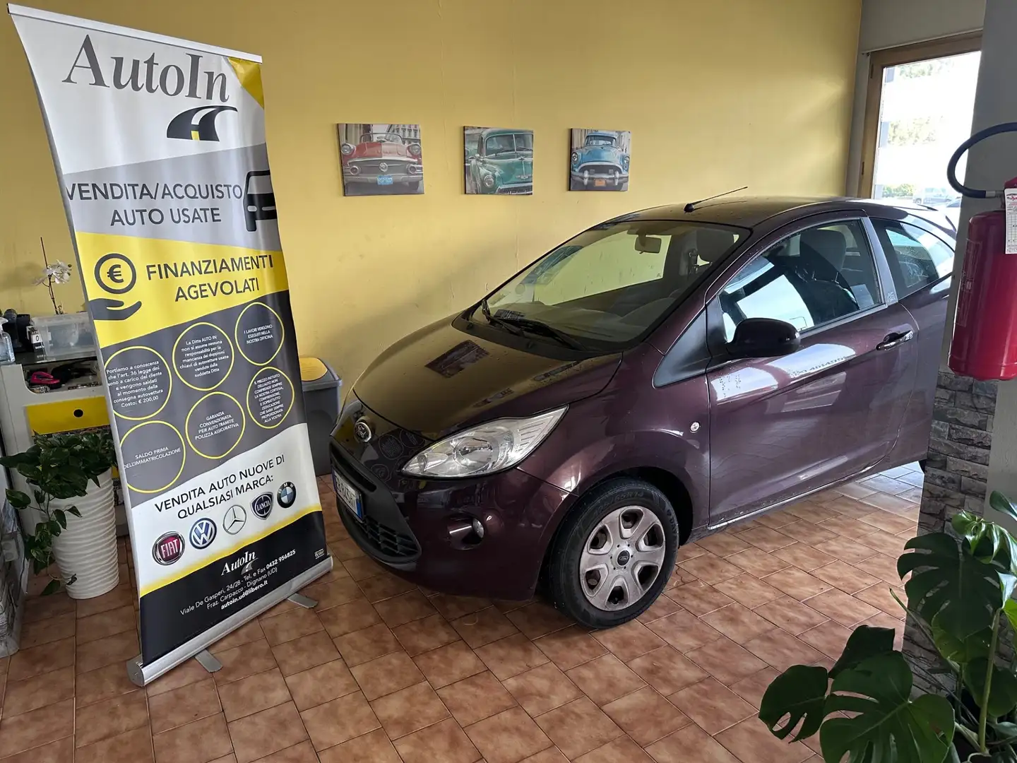 Ford Ka/Ka+ Ka 1.2 8V 69CV Mauve - 1