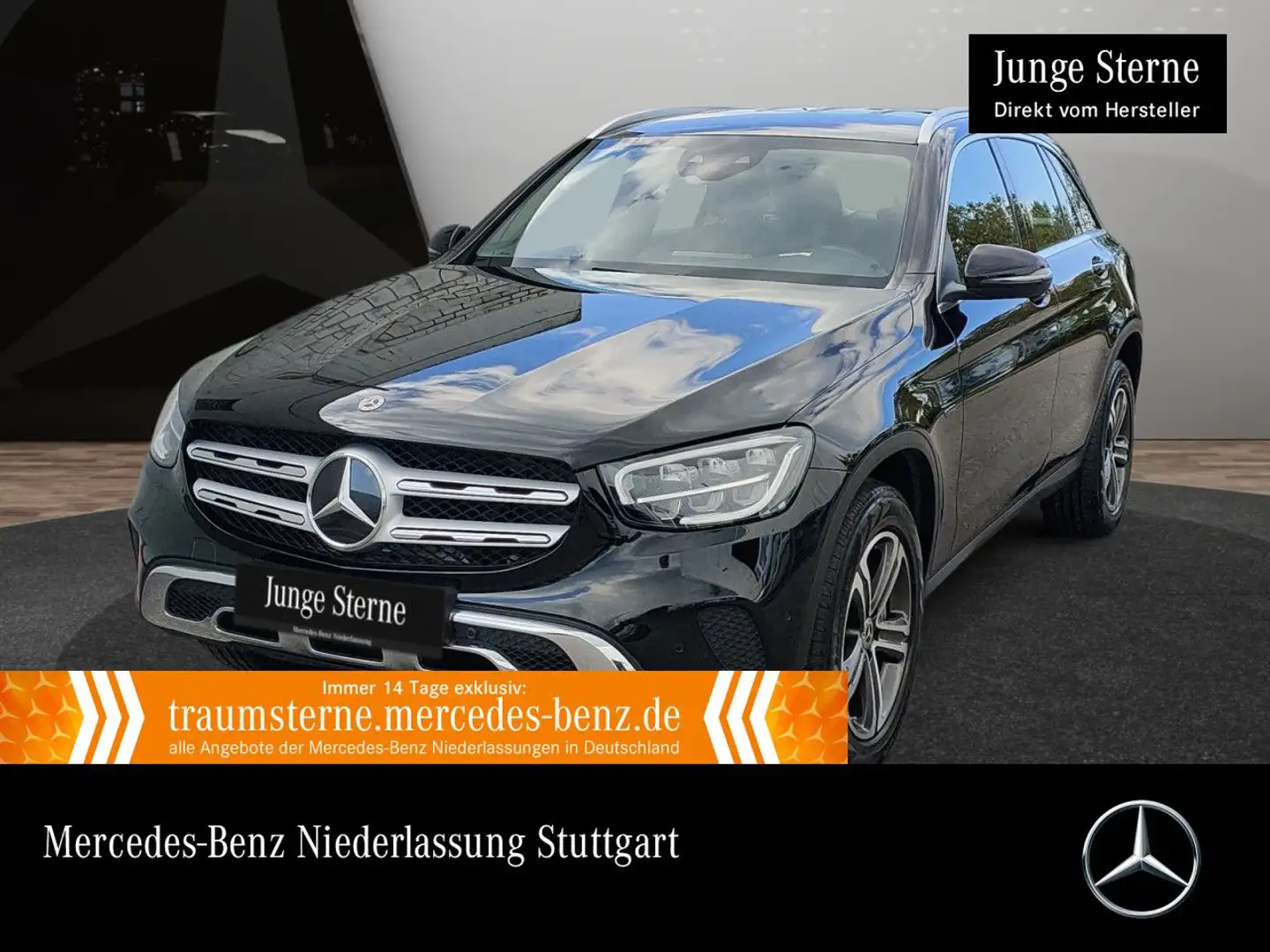Mercedes-Benz GLC 300 de 4M AHK+LED+KAMERA+KEYLESS+9G Noir - 1