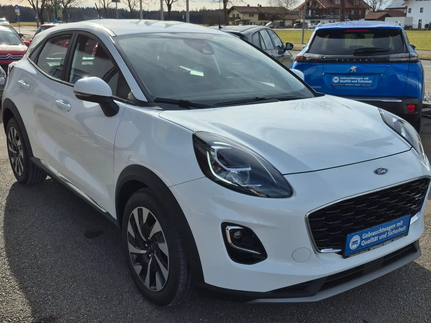 Ford Puma Hybrid Titanium, Navi, CarPlay, LED, PDC Blanc - 2