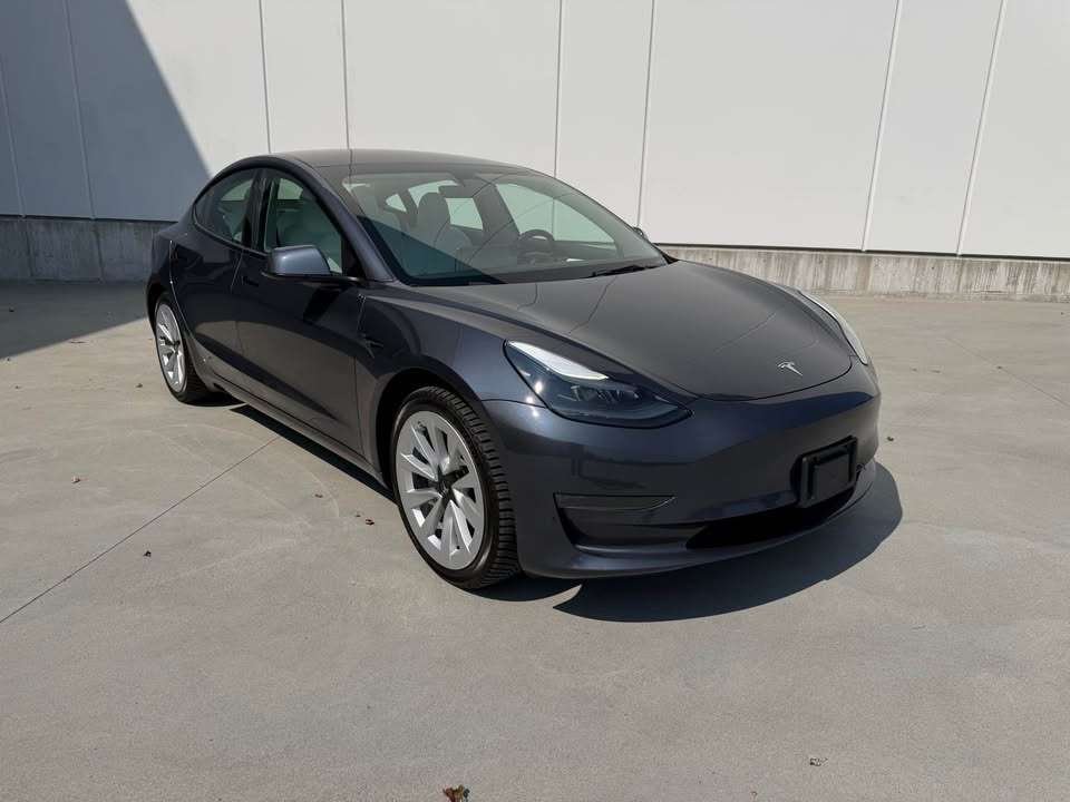 2023 Tesla Model 3 SR+ CLEAN TITLE LOCAL BC VEHICLE WHITE INTERIOR — снимка 1