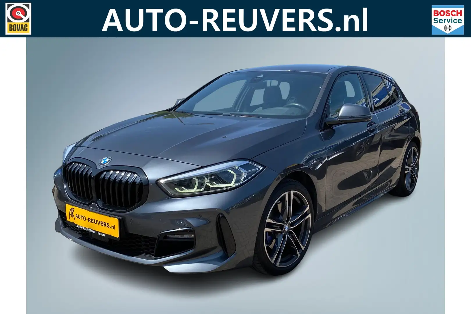 BMW 118 1-serie 118i M-Sport / LED / Navi / CarPlay / Came Grigio - 1