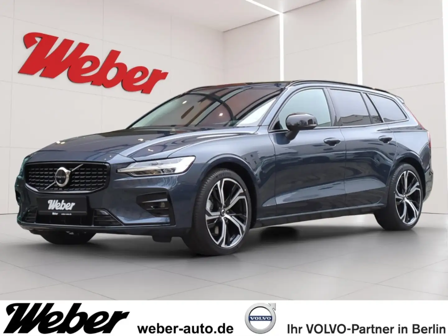 Volvo V60 B4 Plus Dark *BLIS*ACC*Pano*360*Leder* Blau - 1