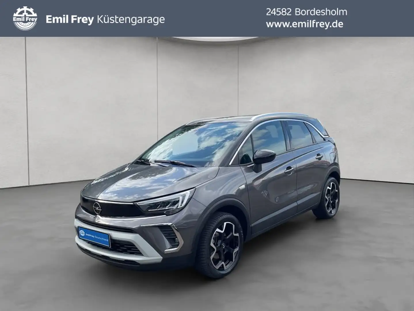 Opel Crossland Crossland 1.2 Automatik Elegance LED NAVI KAMERA Grijs - 1