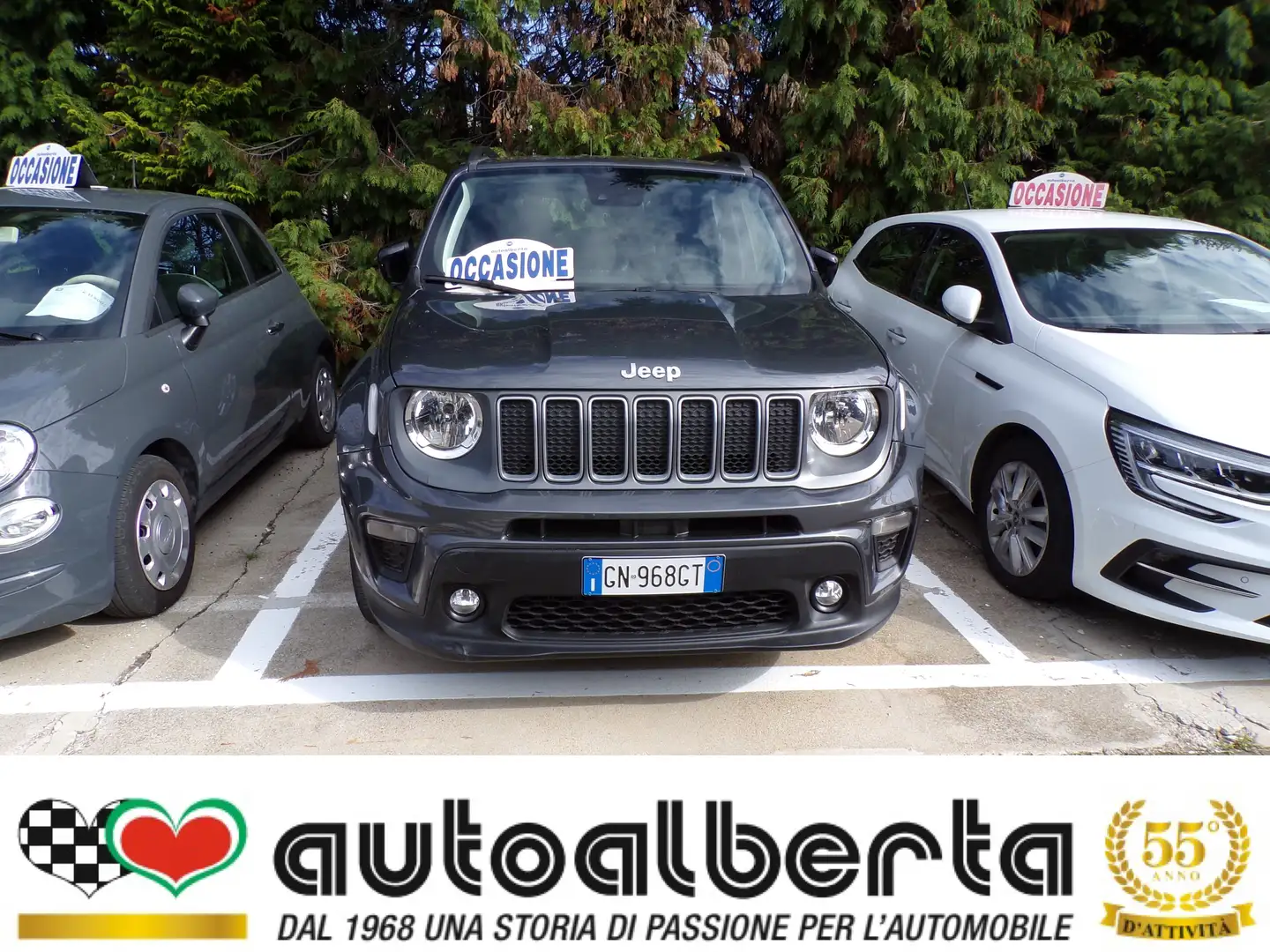 Jeep Renegade Mhev 1.5 turbo t4 Limited 130cv  ibrida automatica Grigio - 2