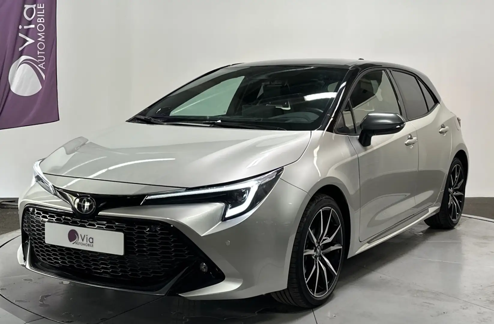 Toyota Corolla 140ch GR Sport / Faible kilométrage / Garantie Con Gris - 1