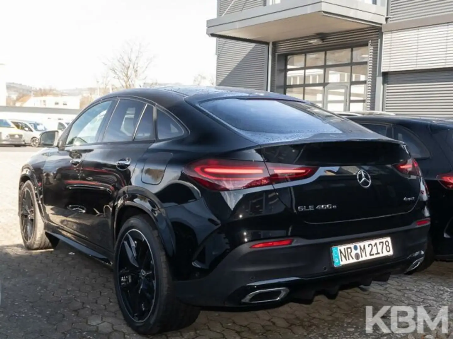 Mercedes-Benz GLE 400 GLE 400 e 4M Coupé AMG°NAPPA°DISTR°AHK°NIGHT° Schwarz - 2