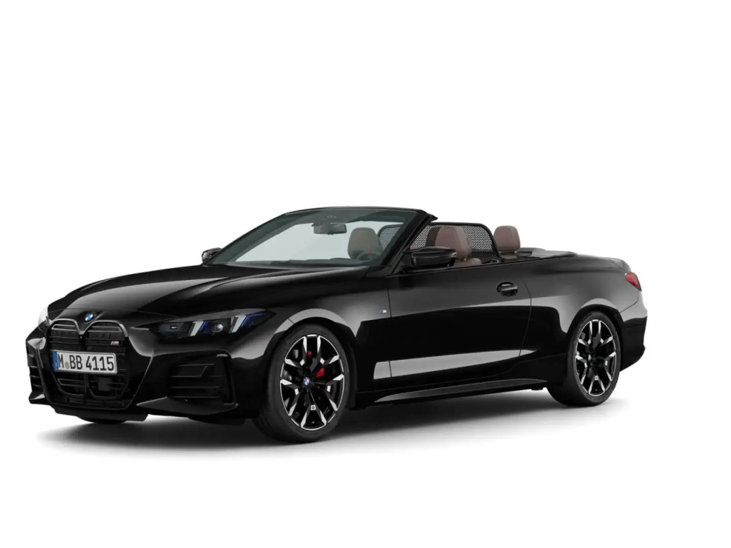 BMW 440 Mi Cabrio M Sport PRO Standh.ACC HUD SurView Schwarz - 2
