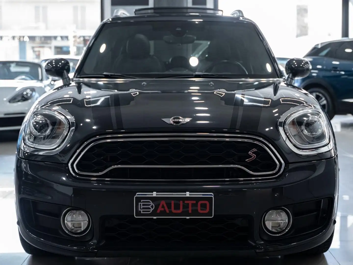 MINI Cooper SD Countryman 2.0 ALL JOHN COPPER WORKS TETTO PACK LUCI HARMAN K Grigio - 2