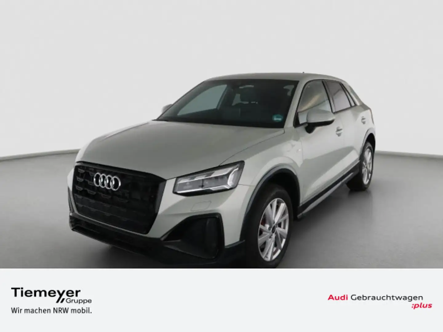 Audi Q2 35 TFSI 2x S LINE MATRIX AFA KAMERA AHK Argent - 1