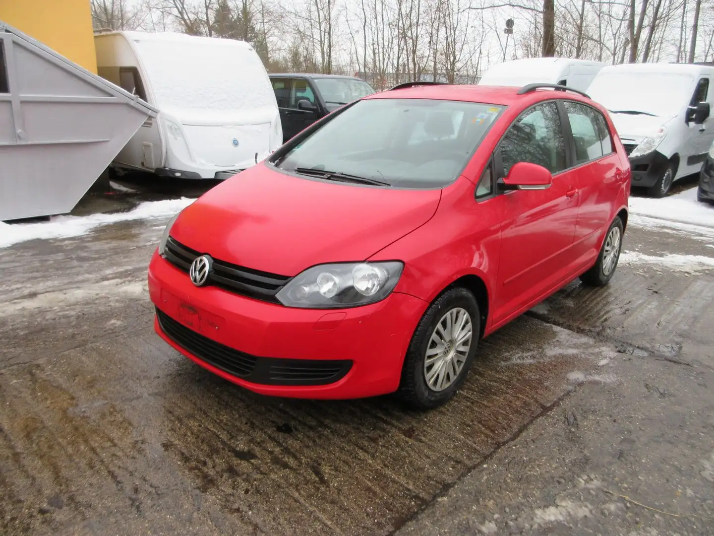 Volkswagen Golf Plus 1,2 TSI 1.Hand Scheckheft ORG 125´km Rot - 1